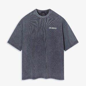 Los Angeles Themed Washed T - shirt
